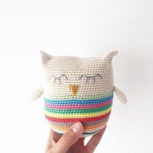 The Owl Crochet Pdf  Digital Pattern,  Digital Pattern Crochet Patterns